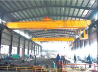 LH Type Double Beam Overhead Crane 5-50 Ton | Heavy Duty Industrial Bridge Crane for Factory & Warehouse