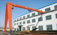 BMH Type Semi Gantry Crane 1-32 Ton | Industrial Warehouse Semi Gantry Lifting Crane