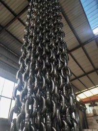 High Strength Round Link Chain Industrial Lifting Chain for Cranes, Mining Equipment, Hoists & Heavy Duty Material Hand